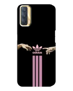 Чехол для OPPO A33 с картинкой «Adidas Hands»