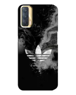 Чехол для OPPO A33 с картинкой «Абстрактный дым Adidas»