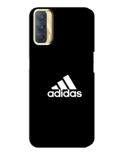 Чехол для OPPO A33 с картинкой «Черная классика Adidas»