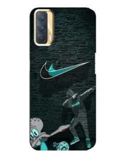 Чехол для OPPO A33 с картинкой «Спортивный арт Nike»