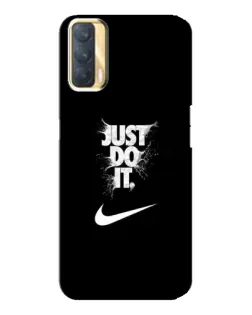 Чехол для OPPO A33 с картинкой «Текстовый принт Nike»