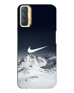 Чехол для OPPO A33 с картинкой «Nike — зимние горы»