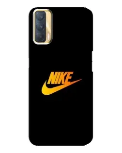 Чехол для OPPO A33 с картинкой «Золотой логотип Nike»