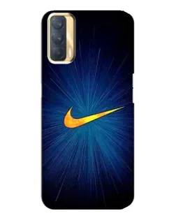 Чохол для OPPO A33 з картинкою «Синій пульс Nike»