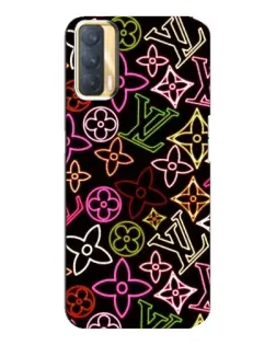 Чехол для OPPO A33 с картинкой «Неоновый микс Nike» Чехол для OPPO A33 с картинкой «Неоновый микс Nike»
