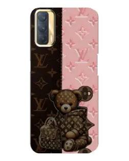 Чехол для OPPO A33 с картинкой «Мишка в стиле LV»