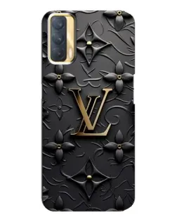 Чехол для OPPO A33 с картинкой «Кожаная текстура LV»