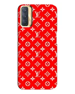Чехол для OPPO A33 с картинкой «Яркий паттерн LV»