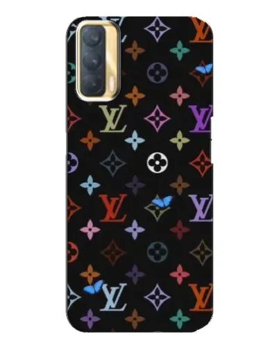 Чехол для OPPO A33 с картинкой «Цветная монограмма LV»