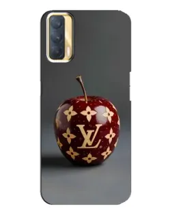 Чехол для OPPO A33 с картинкой «Красное яблоко LV»
