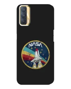 Чехол для OPPO A33 с картинкой «NASA — эмблема миссии»