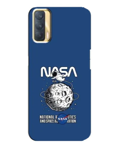 Чехол для OPPO A33 с картинкой «NASA — лунная миссия»