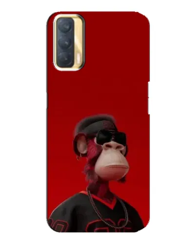 Чехол для OPPO A33 с картинкой «Bored Ape в красном» Чехол для OPPO A33 с картинкой «Bored Ape в красном»