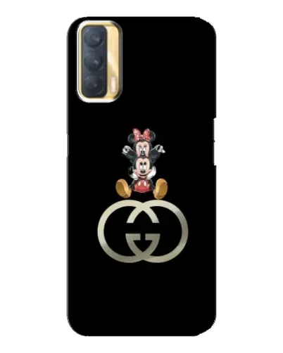 Чехол для OPPO A33 с картинкой «Минни Маус на лого»