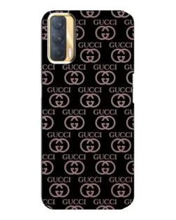 Чехол для OPPO A33 с картинкой «Классическая монограмма Gucci»