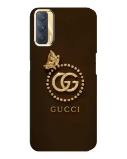 Чехол для OPPO A33 с картинкой «Gucci — золотая бабочка»