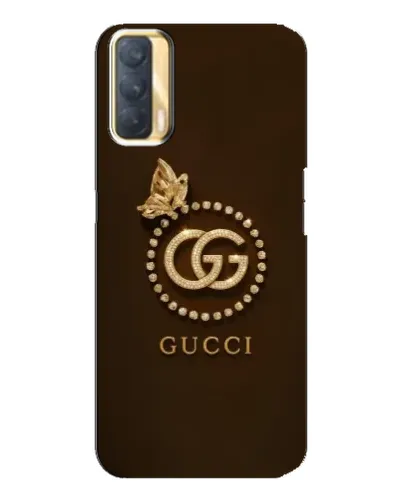Чехол для OPPO A33 с картинкой «Gucci — золотая бабочка»