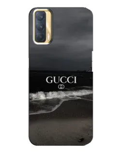 Чехол для OPPO A33 с картинкой «Gucci — морской прибой»