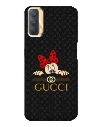 Чехол для OPPO A33 с картинкой «Минни Маус Gucci — черный»