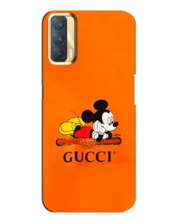 Чохол для OPPO A33 з картинкою «Міккі Маус Gucci — помаранч»
