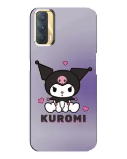 Чохол для OPPO A33 з картинкою «Kuromi — фіолетовий арт» Чохол для OPPO A33 з картинкою «Kuromi — фіолетовий арт»