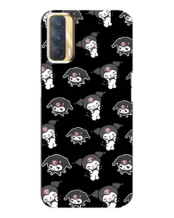 Чохол для OPPO A33 з картинкою «Чорний паттерн Kuromi» Чохол для OPPO A33 з картинкою «Чорний паттерн Kuromi»