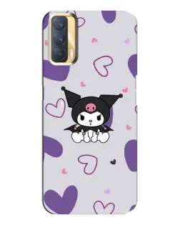 Чохол для OPPO A33 з картинкою «Kuromi та лавандові серця» Чохол для OPPO A33 з картинкою «Kuromi та лавандові серця»
