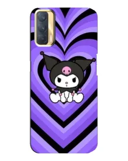 Чохол для OPPO A33 з картинкою «Kuromi та фіолетові серця» Чохол для OPPO A33 з картинкою «Kuromi та фіолетові серця»