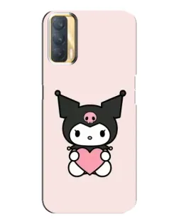 Чохол для OPPO A33 з картинкою «Kuromi та серце» Чохол для OPPO A33 з картинкою «Kuromi та серце»