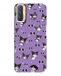 Чохол для OPPO A33 з картинкою «Kuromi — патерн» Чохол для OPPO A33 з картинкою «Kuromi — патерн»