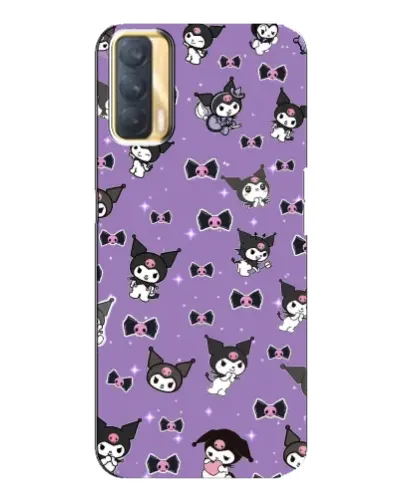 Чохол для OPPO A33 з картинкою «Kuromi — патерн» Чохол для OPPO A33 з картинкою «Kuromi — патерн»