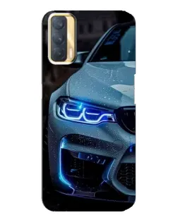 Чехол для OPPO A33 с картинкой «Взгляд BMW с синими фарами» Чехол для OPPO A33 с картинкой «Взгляд BMW с синими фарами»
