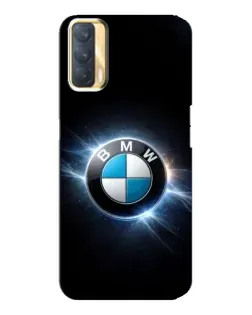 Чехол для OPPO A33 с картинкой «BMW — неоновое сияние» Чехол для OPPO A33 с картинкой «BMW — неоновое сияние»