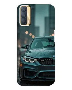 Чехол для OPPO A33 с картинкой «BMW в огнях города»