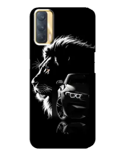 Чехол для OPPO A33 с картинкой «BMW и лев»