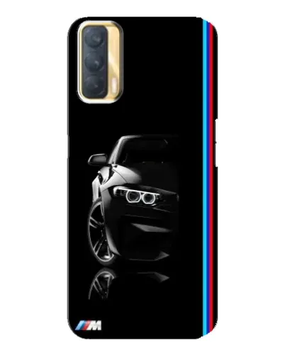 Чехол для OPPO A33 с картинкой «Силуэт BMW в темноте»