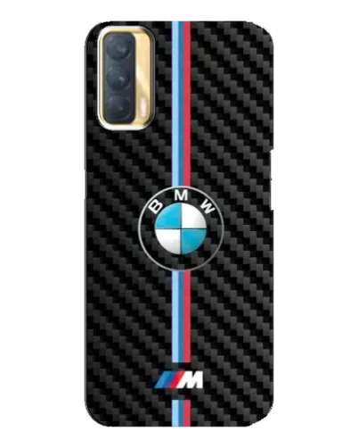 Чехол для OPPO A33 с картинкой «Эмблема BMW и карбон»