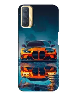 Чехол для OPPO A33 с картинкой «BMW — золотая эмблема»
