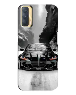 Чехол для OPPO A33 с картинкой «BMW — акварельный дрифт»