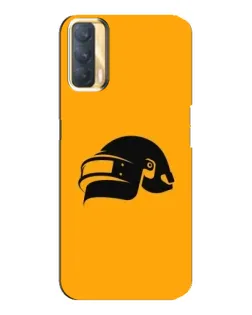 Чехол для OPPO A33 с картинкой «PUBG — золотой шлем»