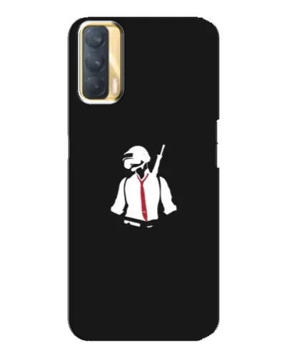 Чехол для OPPO A33 с картинкой «PUBG — силуэт воина» Чехол для OPPO A33 с картинкой «PUBG — силуэт воина»