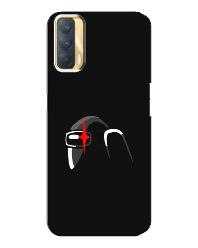 Чехол для OPPO A33 с картинкой «Among Us шлем» Чехол для OPPO A33 с картинкой «Among Us шлем»
