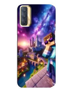 Чехол для OPPO A33 с картинкой «Стив и космос»