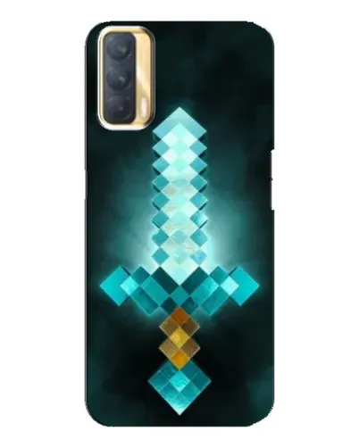 Чехол для OPPO A33 с картинкой «Алмазный меч неон»