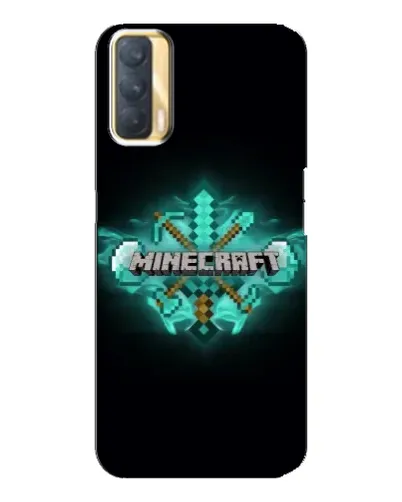 Чехол для OPPO A33 с картинкой «Minecraft Diamond лого»