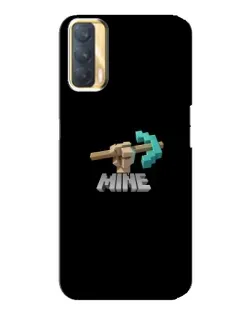 Чехол для OPPO A33 с картинкой «Алмазная кирка»