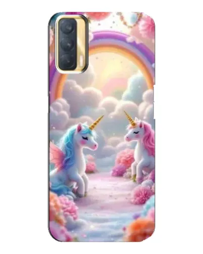 Чохол для OPPO A33 з картинкою «Веселка і єдинороги»