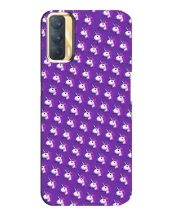Чохол для OPPO A33 з картинкою «Єдинороги на фіолетовому»