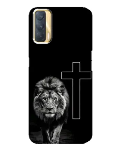 Чохол для OPPO A33 з картинкою «Лев та Хрест»