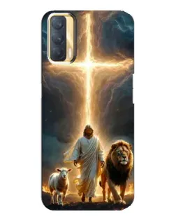 Чохол для OPPO A33 з картинкою «Лев Юди та Світло»